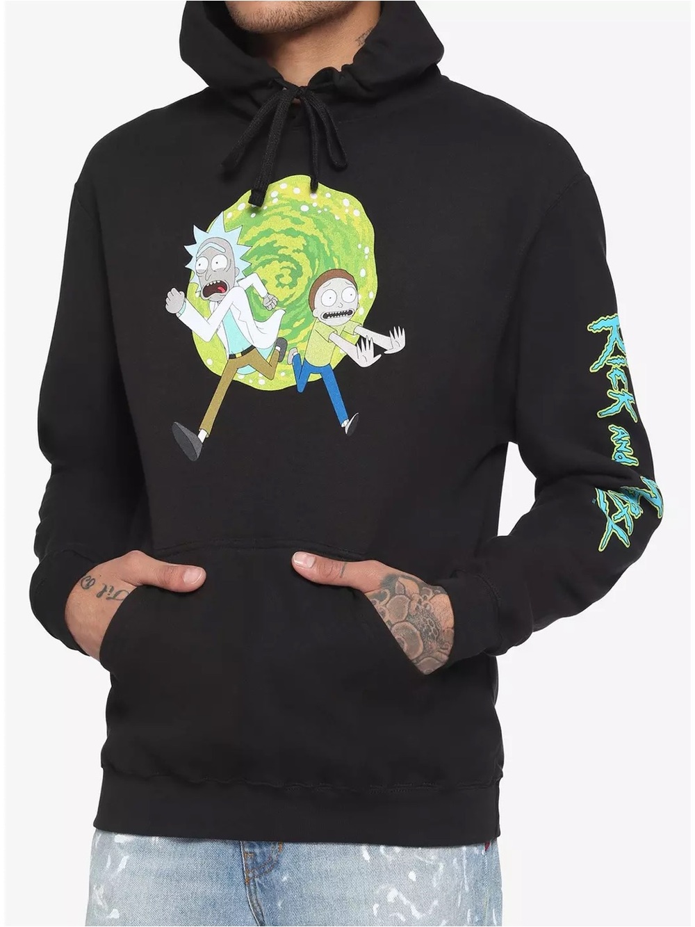 RICK & MORTY GRAPHIC HOODIE